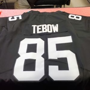 Tim Tebow Football Jersey Black